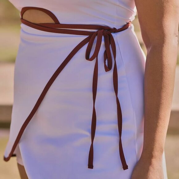 NWT Beach Riot x Anthropologie Astrid Mini Wrap Sport Tennis Dress Plus Size - Picture 4 of 4